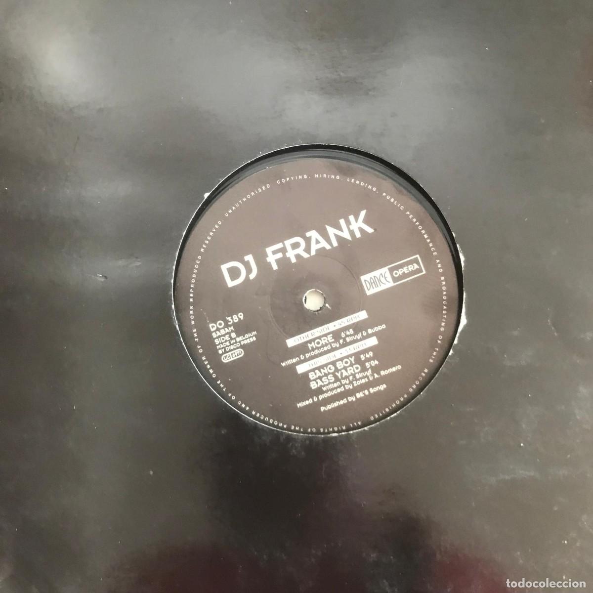 Discos de vinilo: DJ FRANK - MORE - 12&rdquo; MAXISINGLE DANCE OPERA 1994 - Foto 1