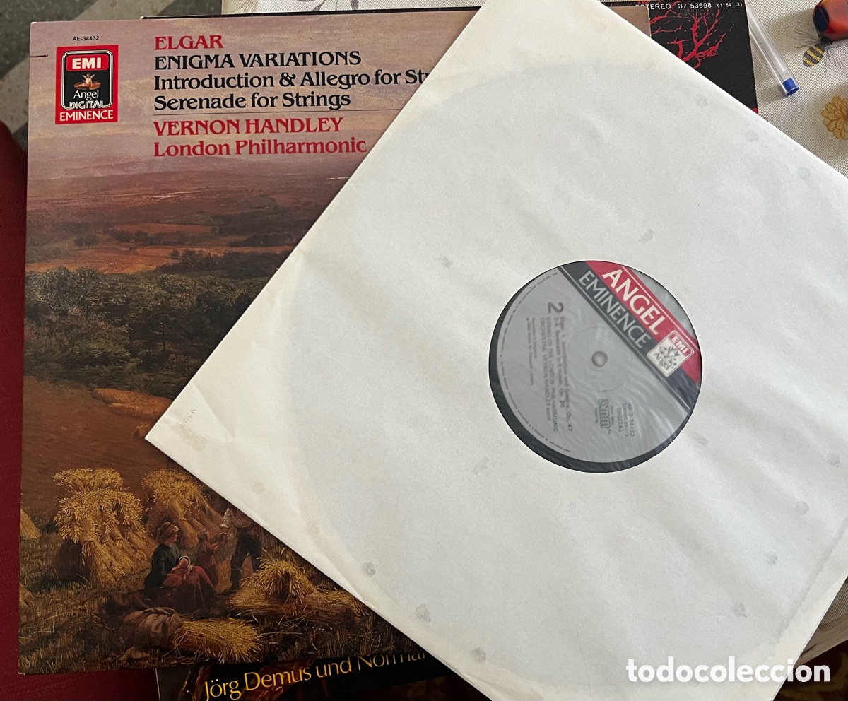 Discos de vinilo: Elgar, Variaciones Enigma - Foto 3