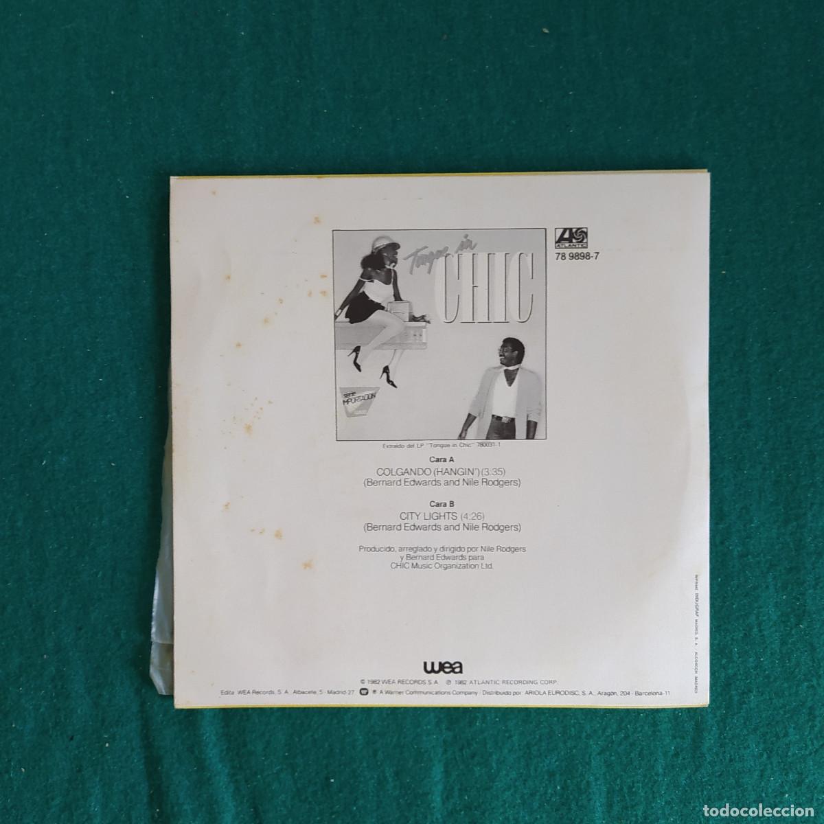Discos de vinilo: Chic &ndash; Hangin 1982 . - Foto 2