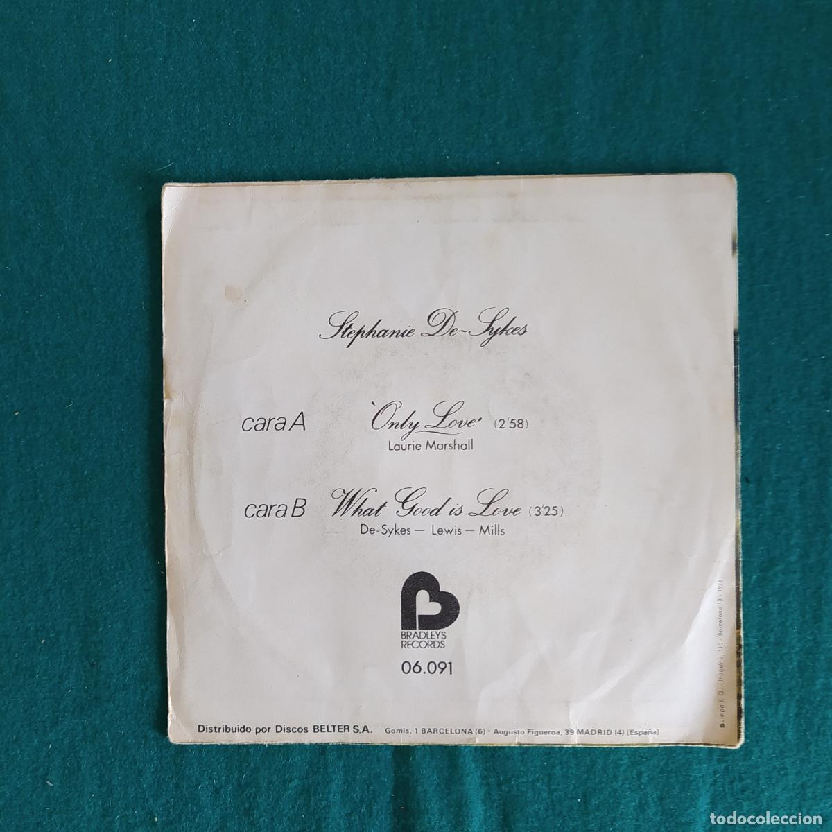 Discos de vinilo: Stephanie De-Sykes &ndash; Only Love - Foto 2