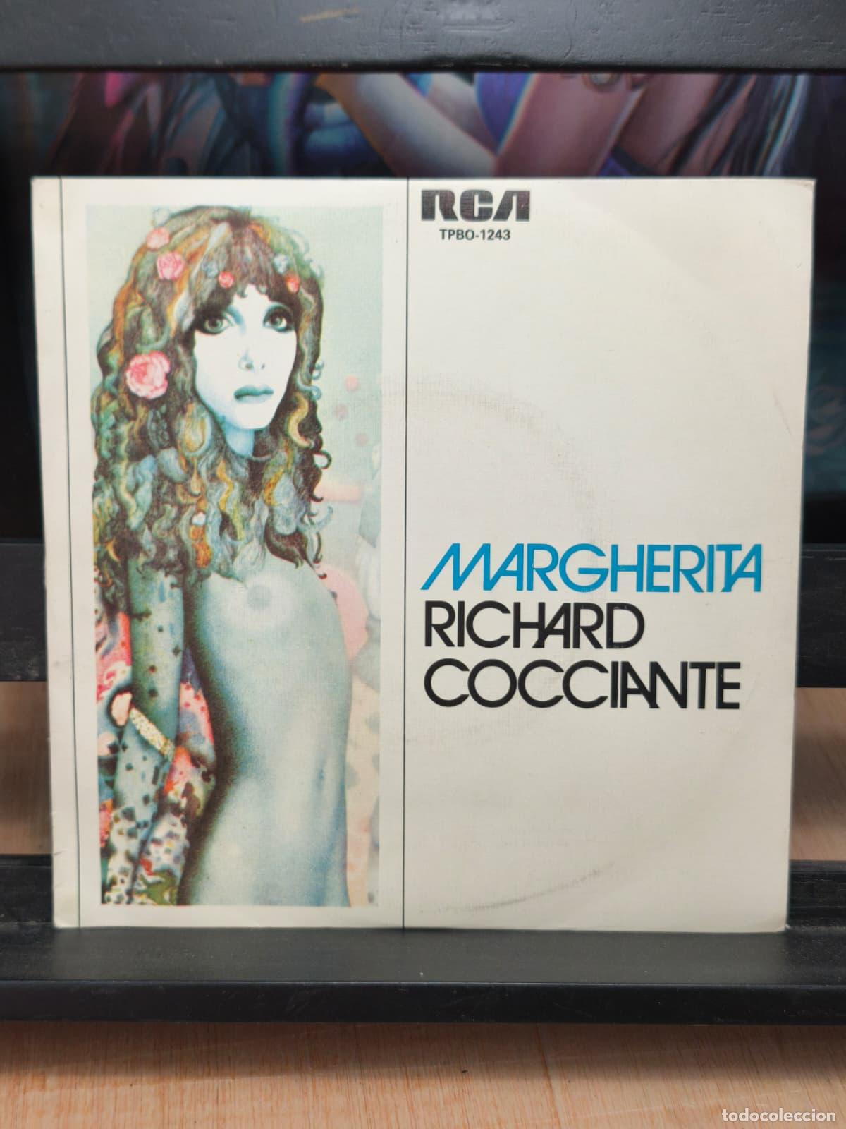 Discos de vinilo: SINGLE - RICHARD COCCIANTE - MARGHERITA - Foto 1