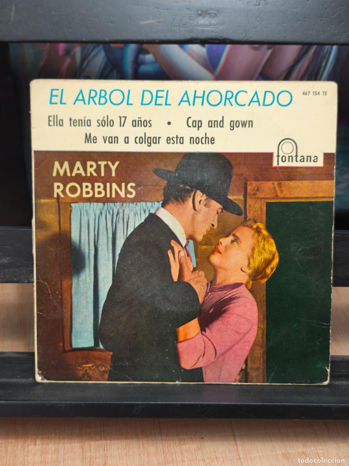 Discos de vinilo: SINGLE - BSO - EL ARBOL DEL AHORCADO - Foto 1