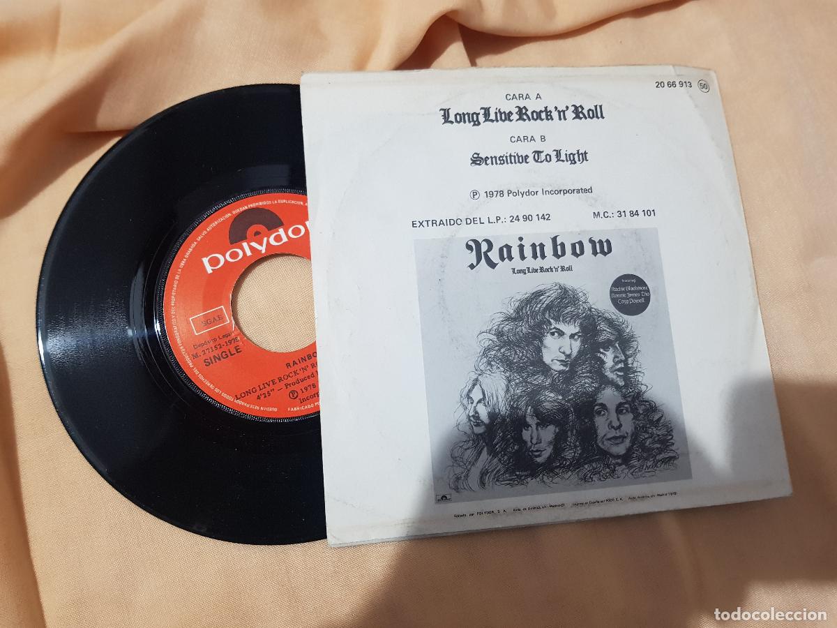 Discos de vinilo: RAINBOW LONG LIBE ROCK N ROLL-2066913-50 - Foto 2
