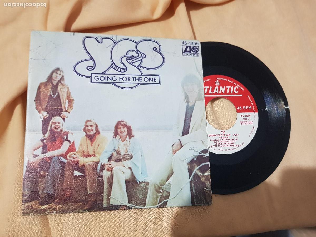 Discos de vinilo: YES GOING FOR THE ONE-45-1659 - Foto 1