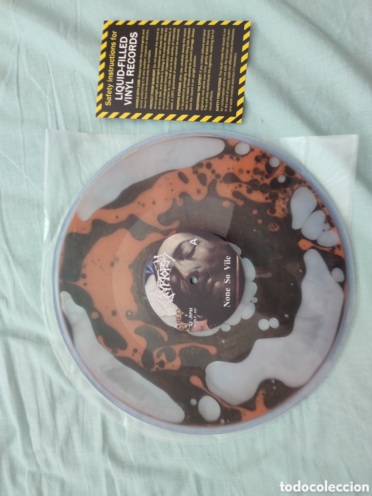 Discos de vinilo: Cryptopsy no so vile lp vinilo liquido.... cannibal corpse catte decapitation - Foto 2