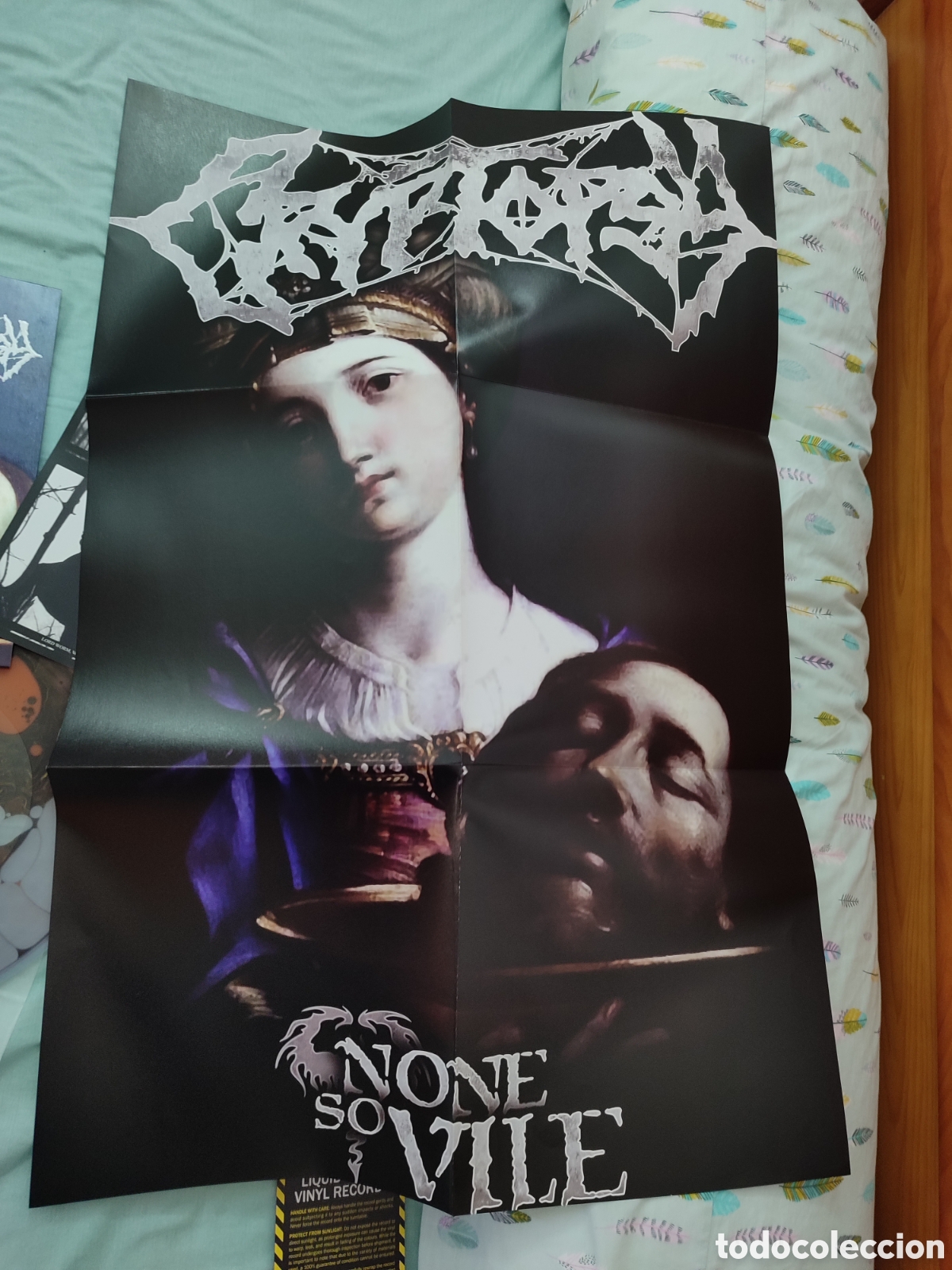 Discos de vinilo: Cryptopsy no so vile lp vinilo liquido.... cannibal corpse catte decapitation - Foto 7