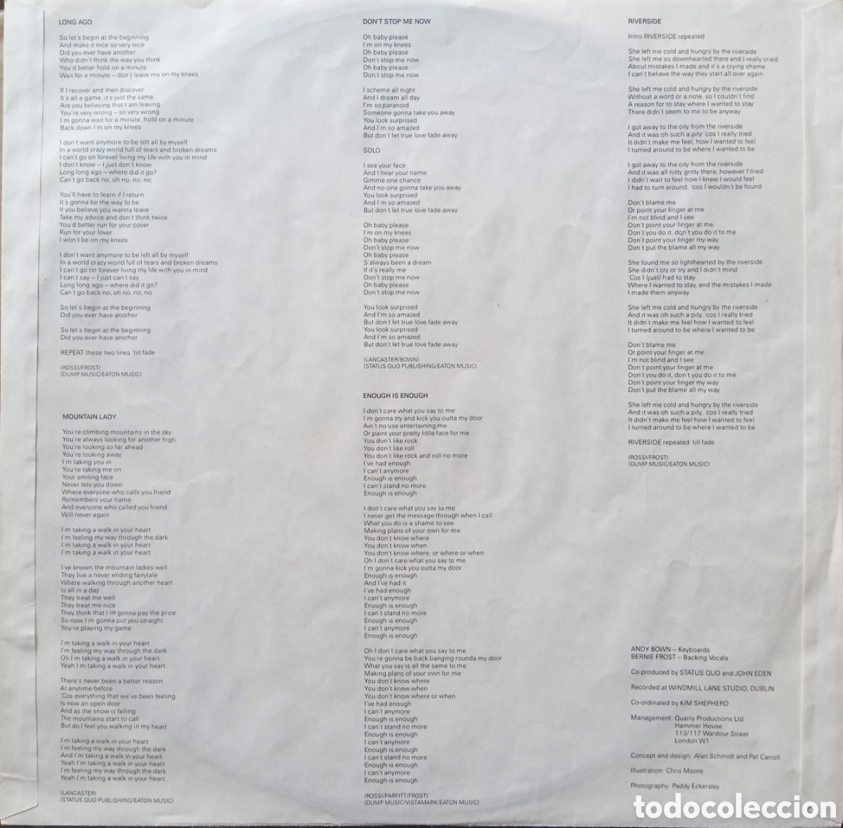 Discos de vinilo: Disco de vinilo Status Quo - Foto 5