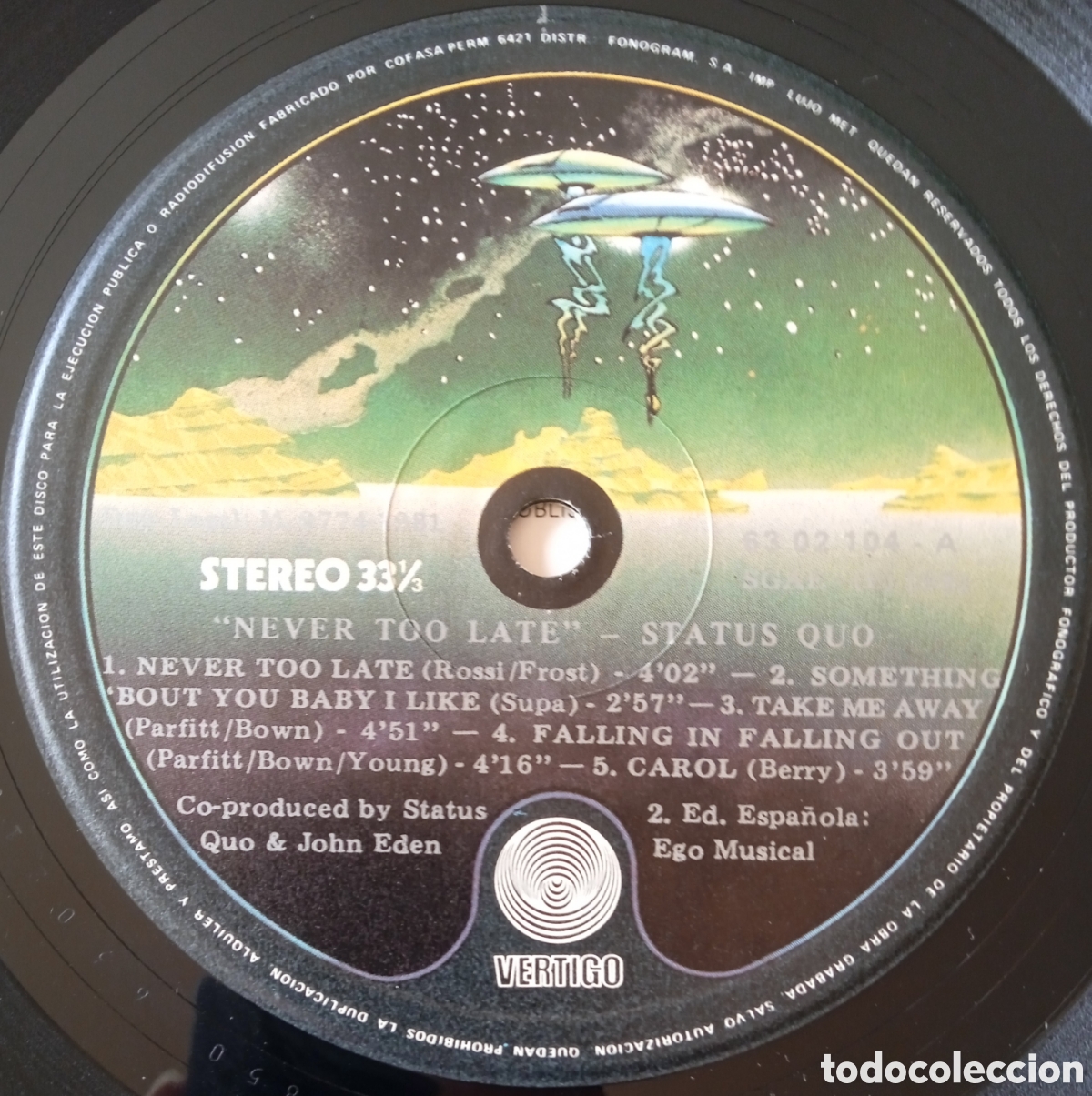 Discos de vinilo: Disco de vinilo Status Quo - Foto 6