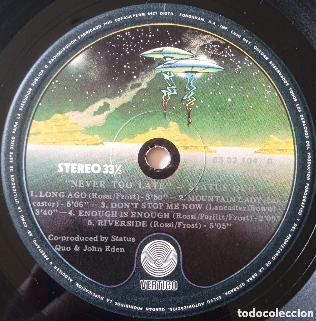 Discos de vinilo: Disco de vinilo Status Quo - Foto 7