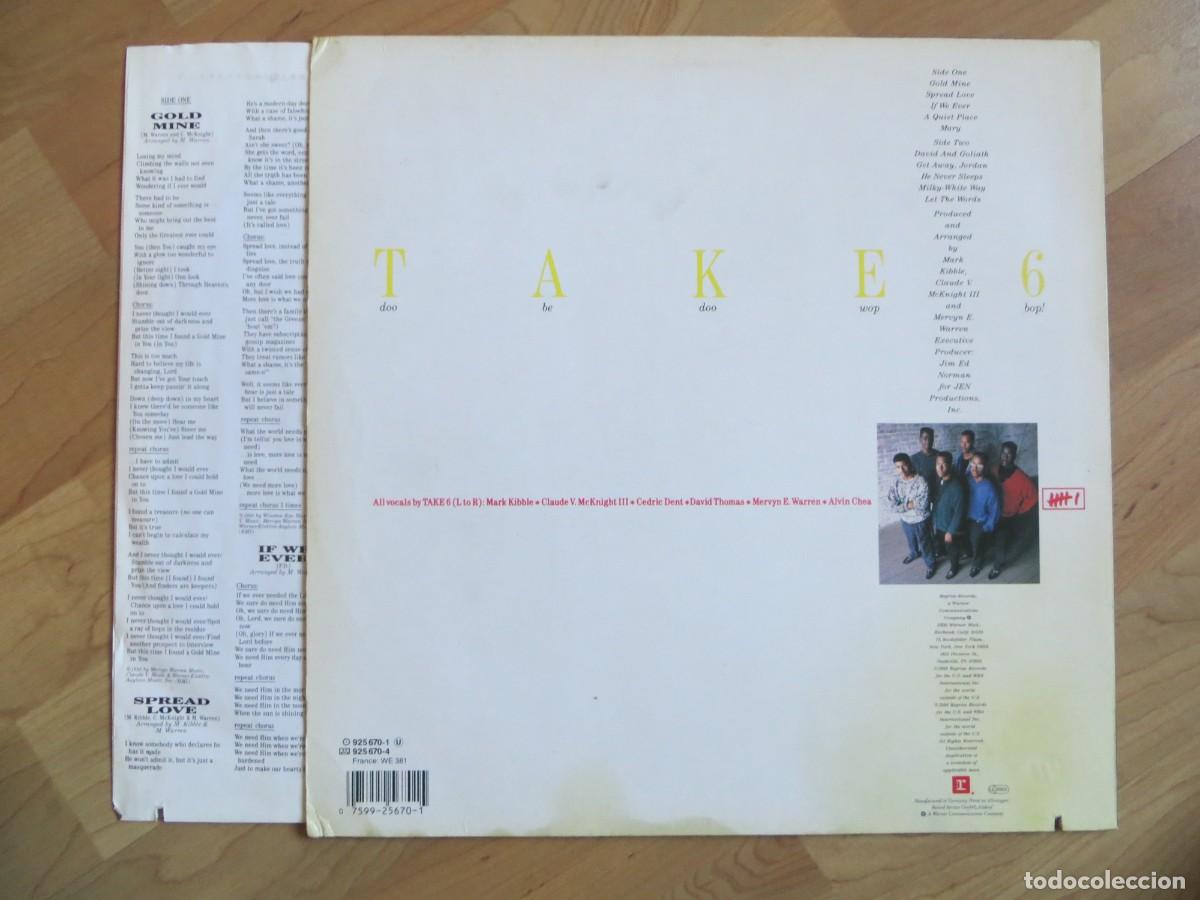 Discos de vinilo: Take 6 - Take 6 (LP, Album) - Foto 2