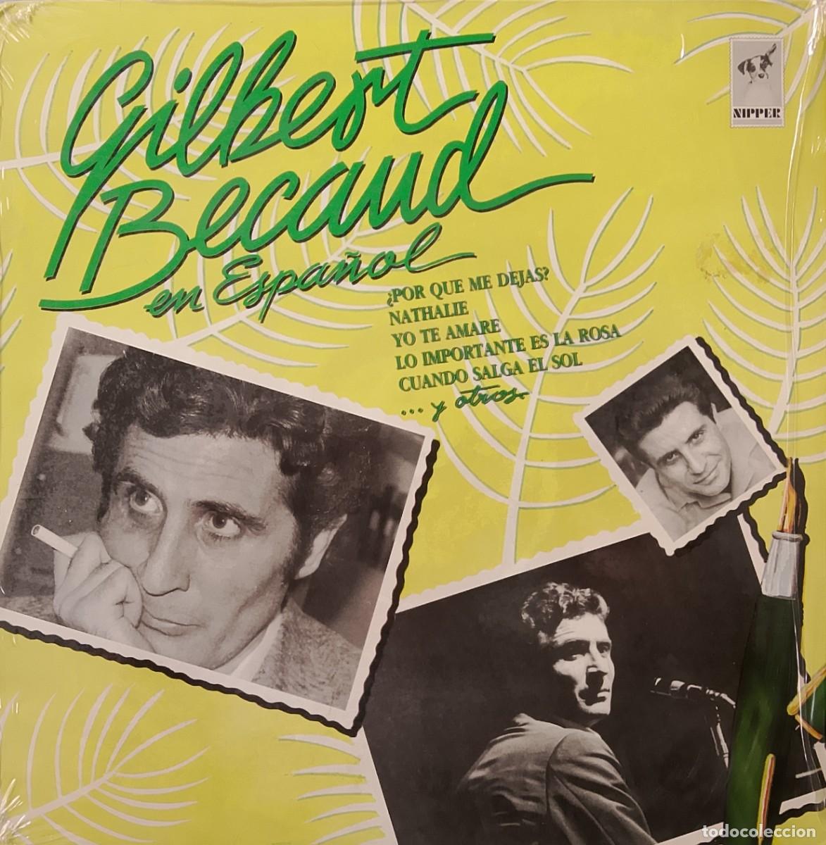 Discos de vinilo: Gilbert Becaud en Espa&ntilde;ol. Vinilo LP 12&rdquo;. - Foto 1