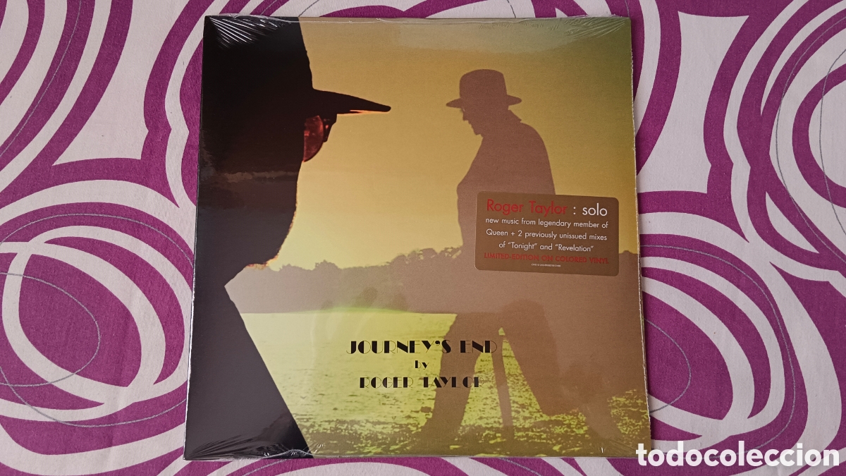 Discos de vinilo: Roger Taylor &ndash; Journeys End Edici&oacute;n Limitada EP - Foto 1