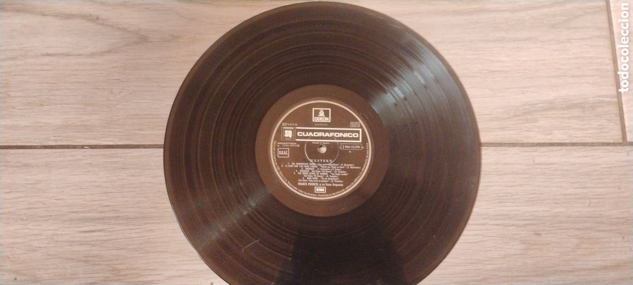 Discos de vinilo: FRANCK POURCEL-WESTERN-LP-ODEON/SPAIN-IB - Foto 3