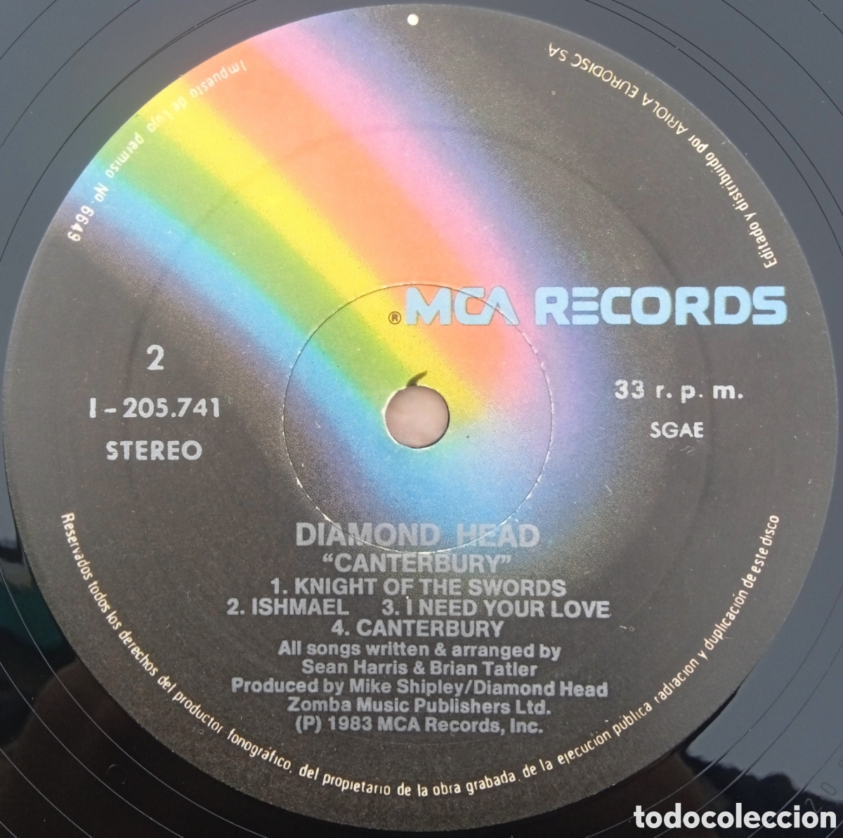 Discos de vinilo: Disco de vinilo Diamond Head - Foto 4