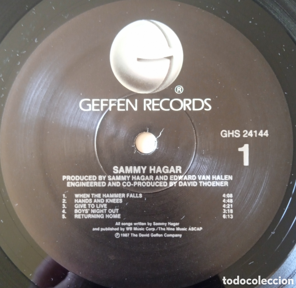 Discos de vinilo: Disco de vinilo Sammy Hagar - Foto 5