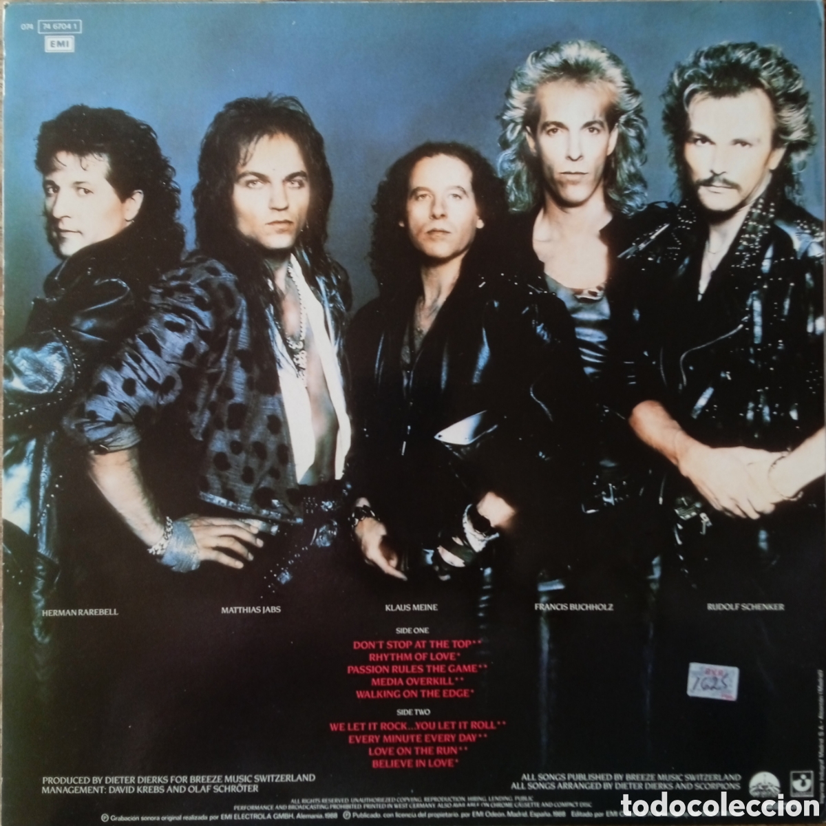 Discos de vinilo: Disco de vinilo Scorpions - Foto 2