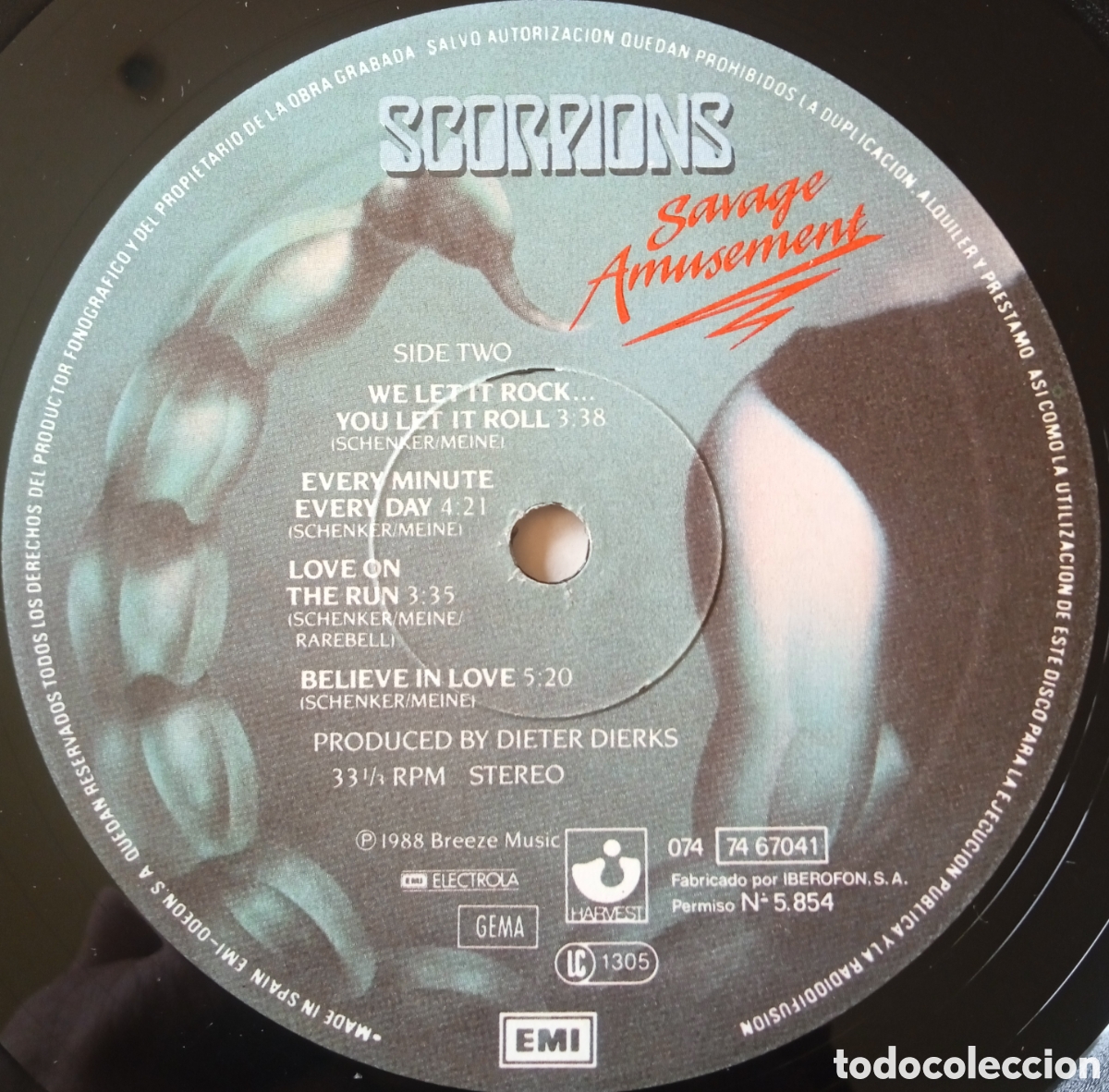 Discos de vinilo: Disco de vinilo Scorpions - Foto 6