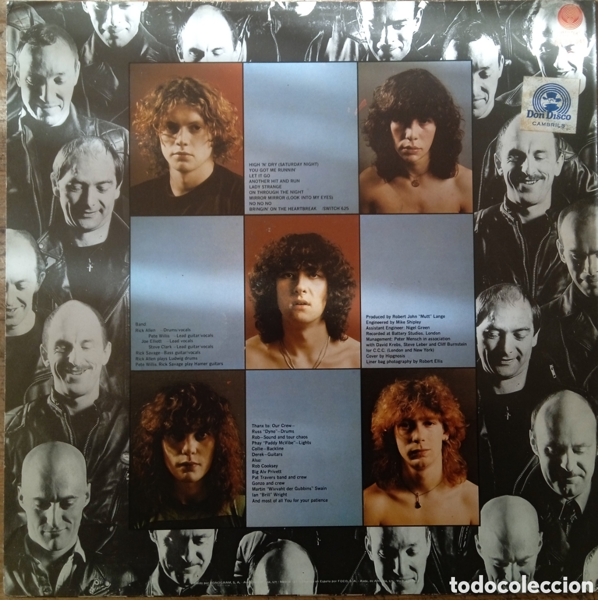 Discos de vinilo: Disco de vinilo Def Leppard - Foto 2