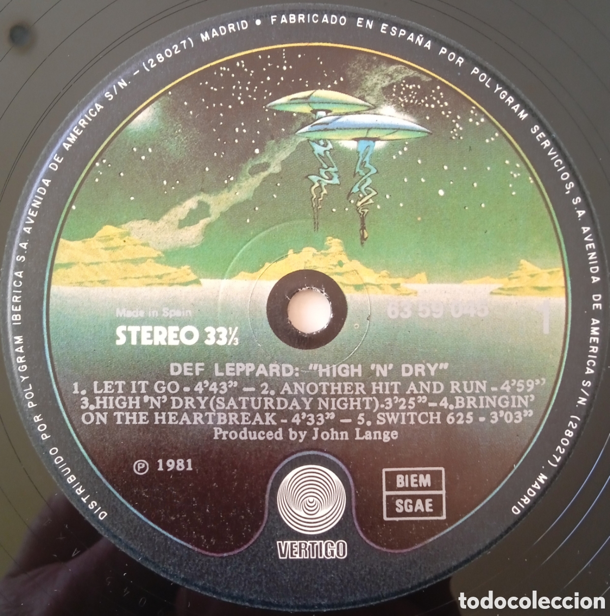 Discos de vinilo: Disco de vinilo Def Leppard - Foto 3