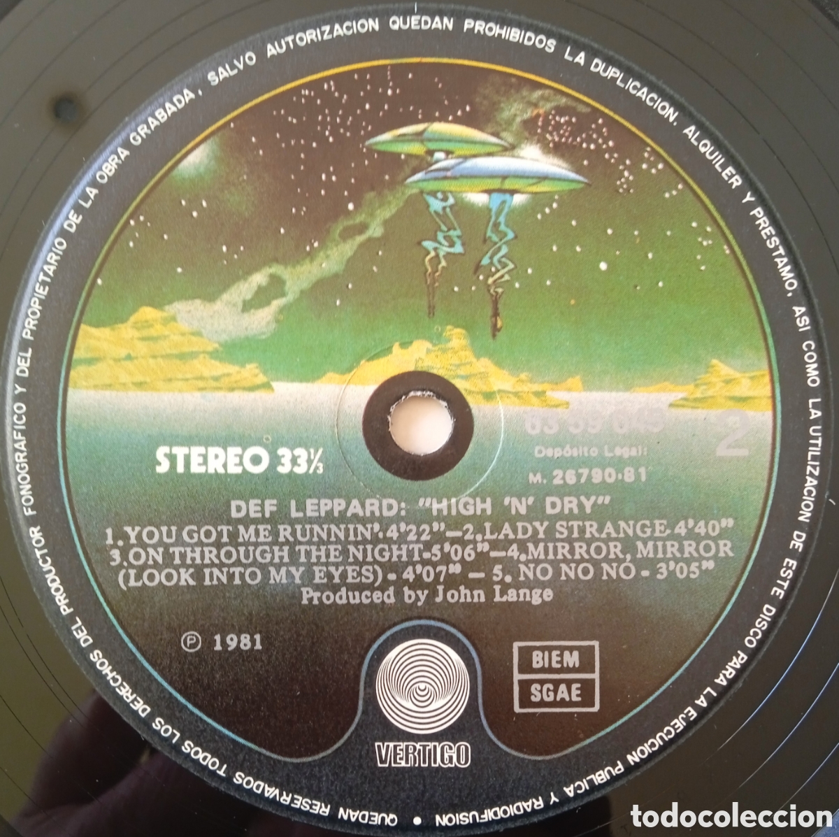 Discos de vinilo: Disco de vinilo Def Leppard - Foto 4