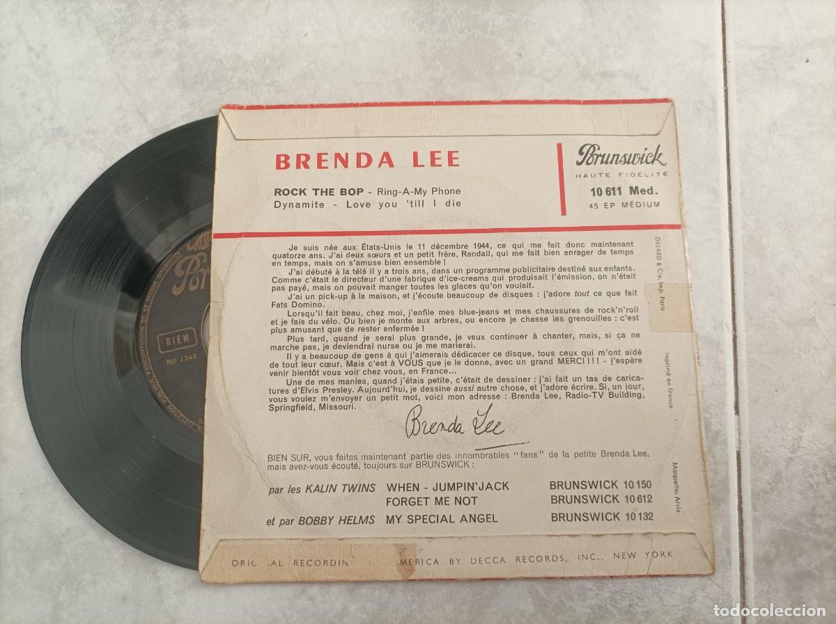 Discos de vinilo: Brenda Lee ep original - Foto 2
