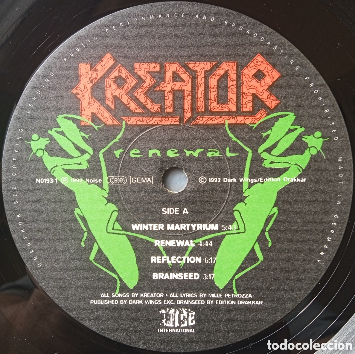 Discos de vinilo: Disco de vinilo Kreator - Foto 3