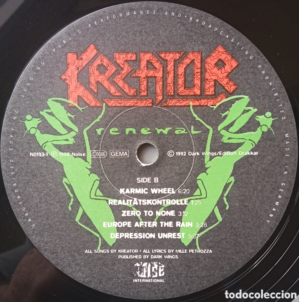 Discos de vinilo: Disco de vinilo Kreator - Foto 4