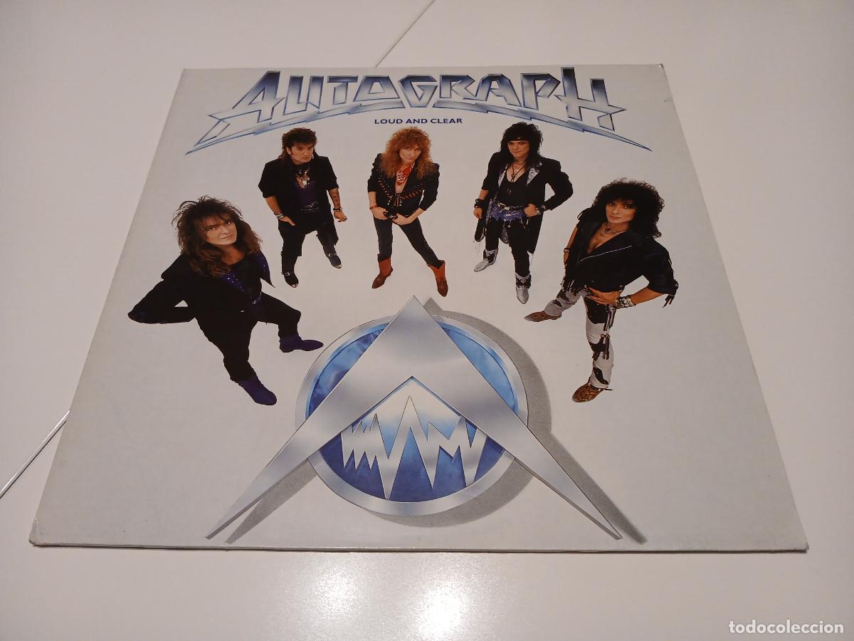Discos de vinilo: Autograph &lrm;&ndash; Loud And Clear- (1987) LP disco vinilo - Foto 1