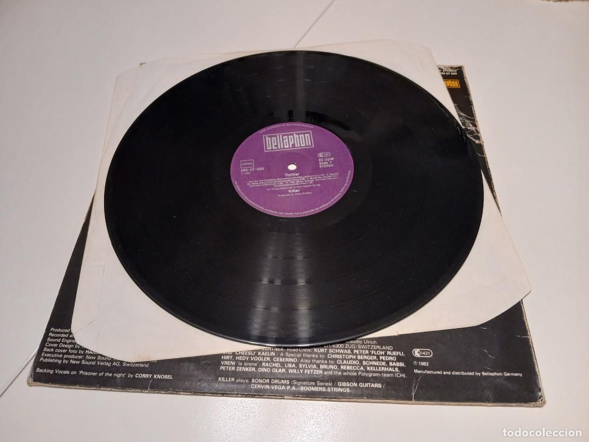 Discos de vinilo: Killer&ndash; Thriller- (1982) LP disco vinilo - Foto 4