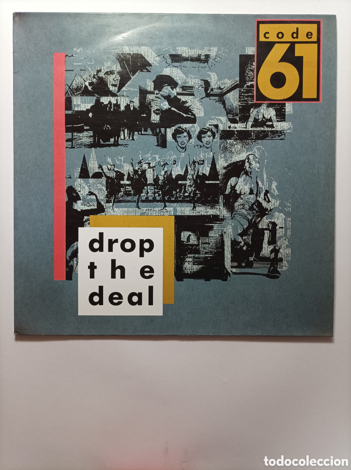 Discos de vinilo: CODE 61. DROP THE DEAL. SPITFIRE MUSIC. 1988. MAXI SINGLE DISCO VINILO. - Foto 1