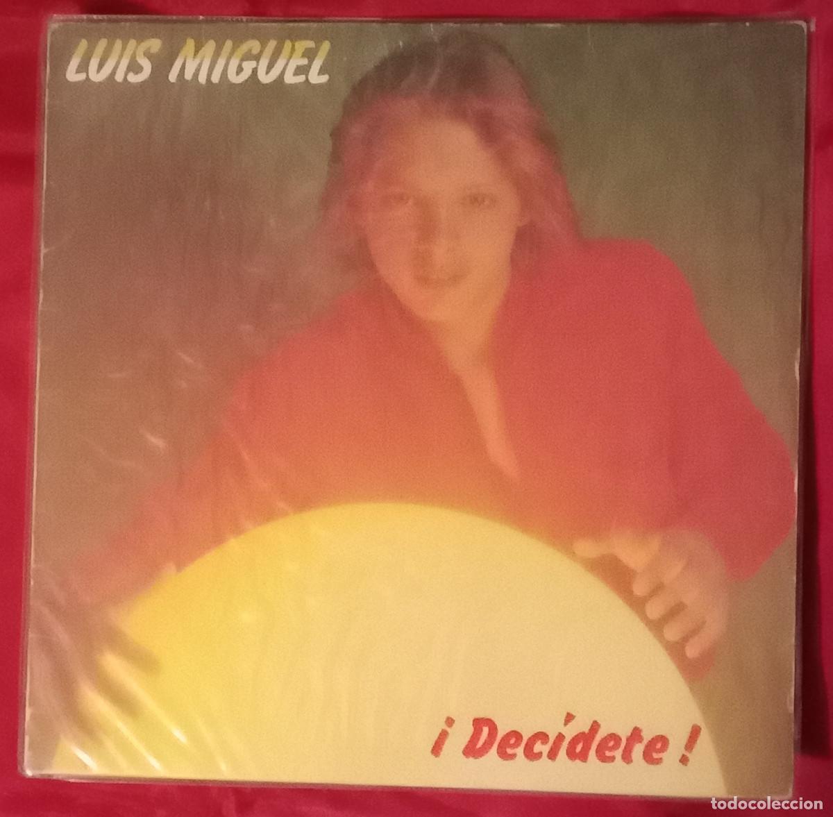 Discos de vinilo: Luis Miguel - !Dec&iacute;dete&iexcl; - Edit. EMI. 1983 (P) - Foto 1