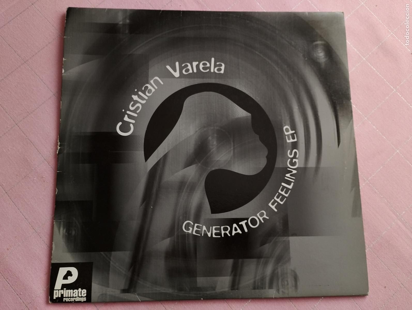 Discos de vinilo: Cristian Varela &lrm;&ndash; Generator Feelings EP 2000 Electronic Techno - Foto 2