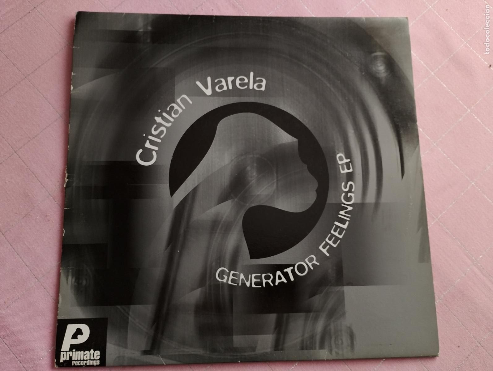 Discos de vinilo: Cristian Varela &lrm;&ndash; Generator Feelings EP 2000 Electronic Techno - Foto 1