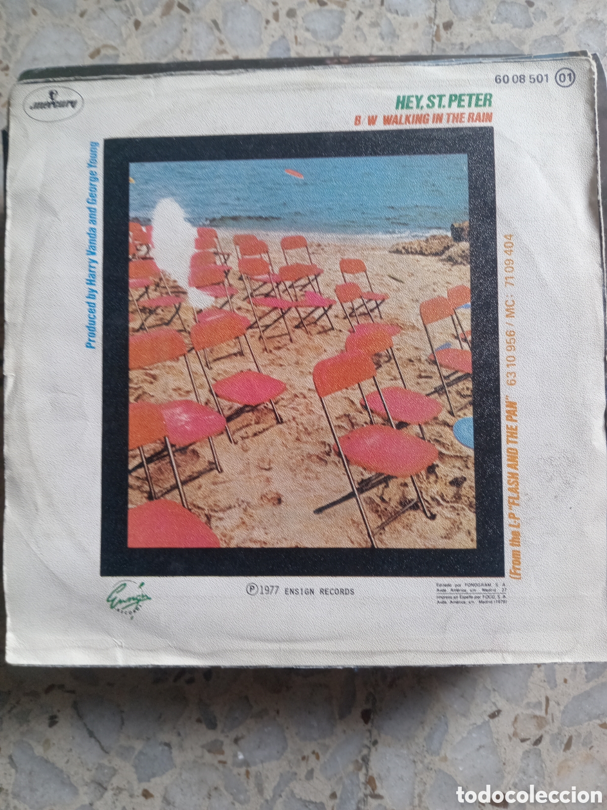 Discos de vinilo: SGL FLASH AND THE PAN HEY ST PETER 1979 - Foto 2