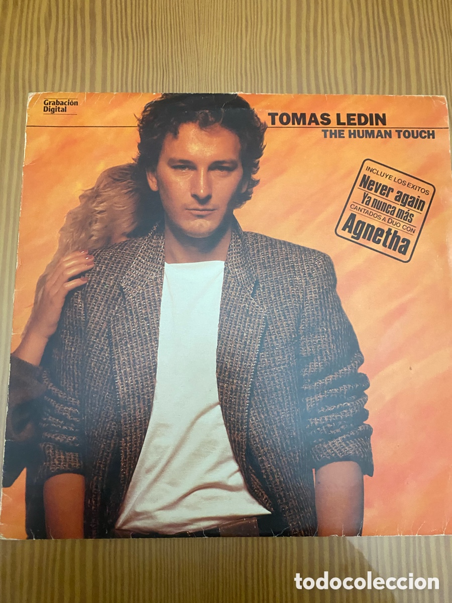 Discos de vinilo: Disco de Vinilo (LP) Tomas Ledin &ldquo;The Human Touch&rdquo; - Foto 1