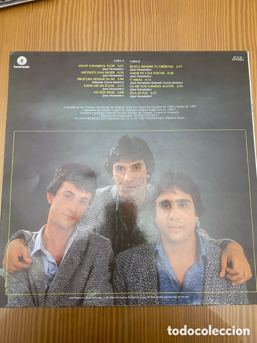 Discos de vinilo: Disco de Vinilo (LP) Los Calis &ldquo;De la Libertad&rdquo; - Foto 2