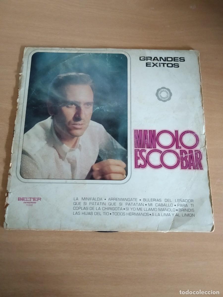 Discos de vinilo: MANOLO ESCOBAR, GRANDES EXITOS. LA MINIFALDA Y OTRAS - Foto 1