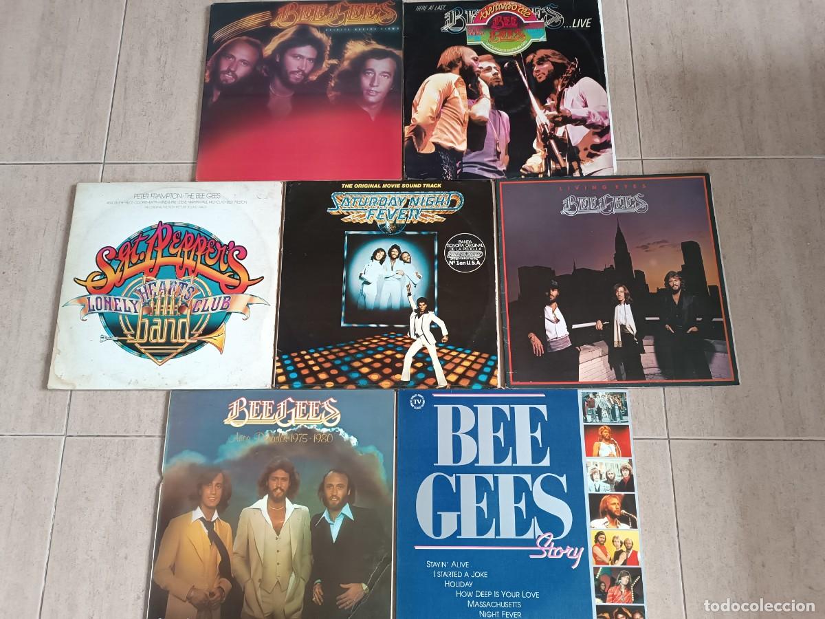 Discos de vinilo: BEE GEES COLECCION 10 LP - Foto 1