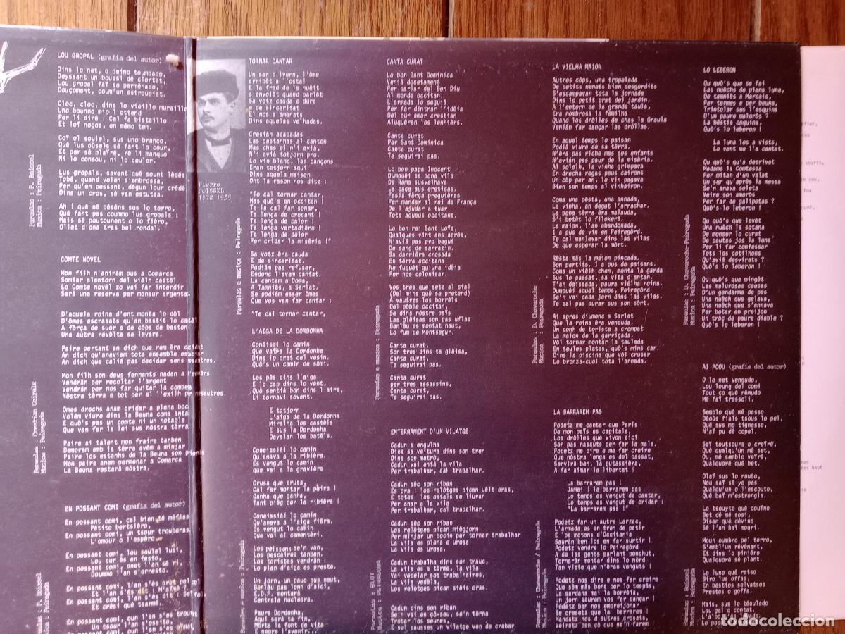 Discos de vinilo: Peiraguda - lo leberon - folk occitano - Foto 3