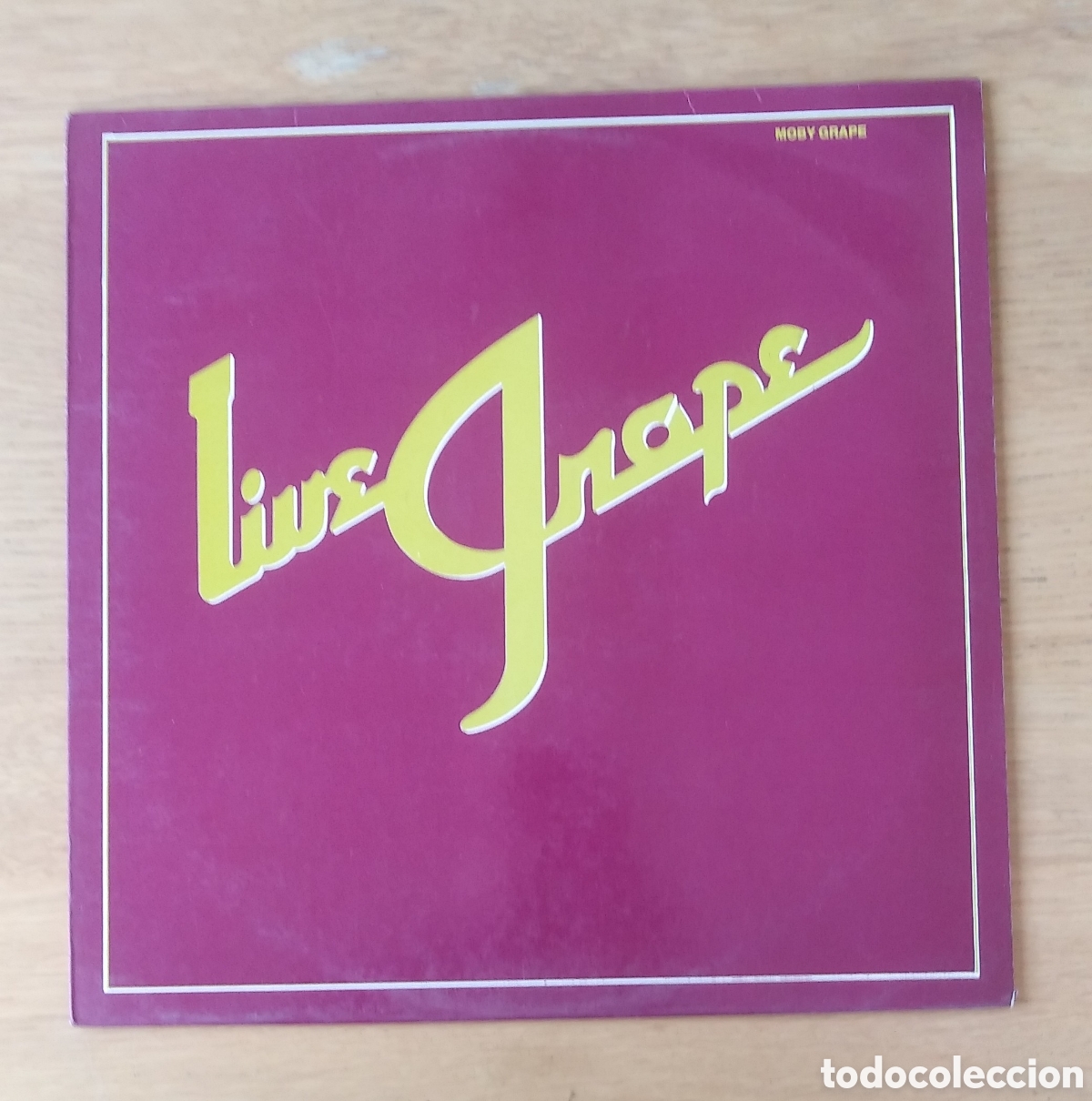 Discos de vinilo: MOBY GRAPE : &rdquo;LIVE GRAPE&rdquo;. LP VINILO - ROCK - BLUES ROCK - Foto 1