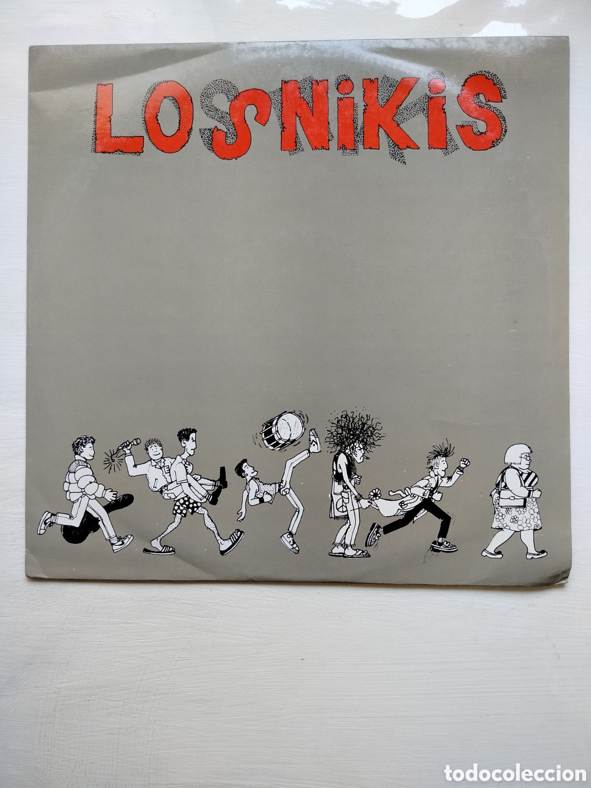 Discos de vinilo: Los Nikis Maxi-Single 45 - Foto 1