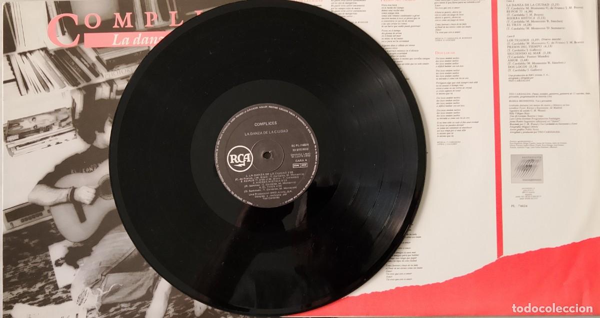 Discos de vinilo: C&oacute;mplices. La danza de la ciudad. Vinilo LP 12&rdquo;. - Foto 3