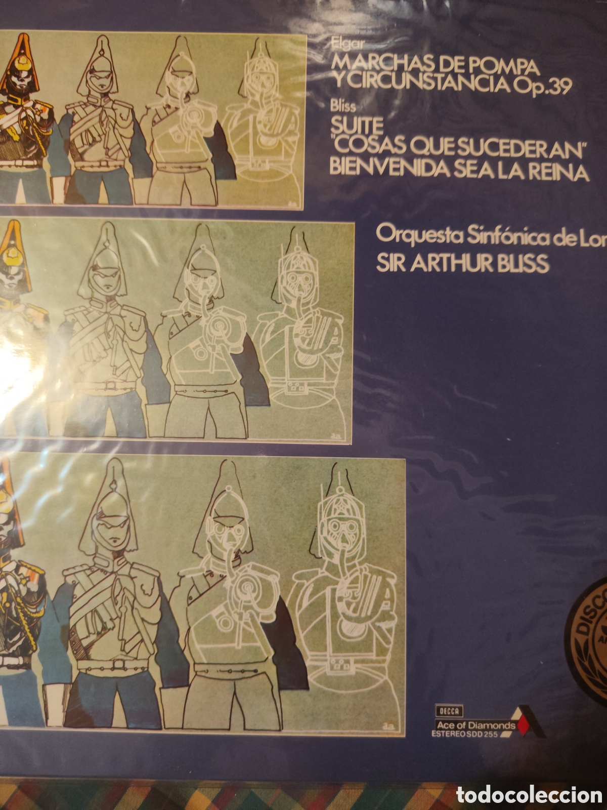 Discos de vinilo: Marchas de Pompa y circunstancia Op. 39 - Foto 1