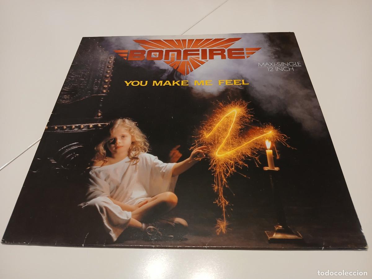 Discos de vinilo: Bonfire &lrm;&ndash; You Make Me Feel- (1986) maxi-single - Foto 1