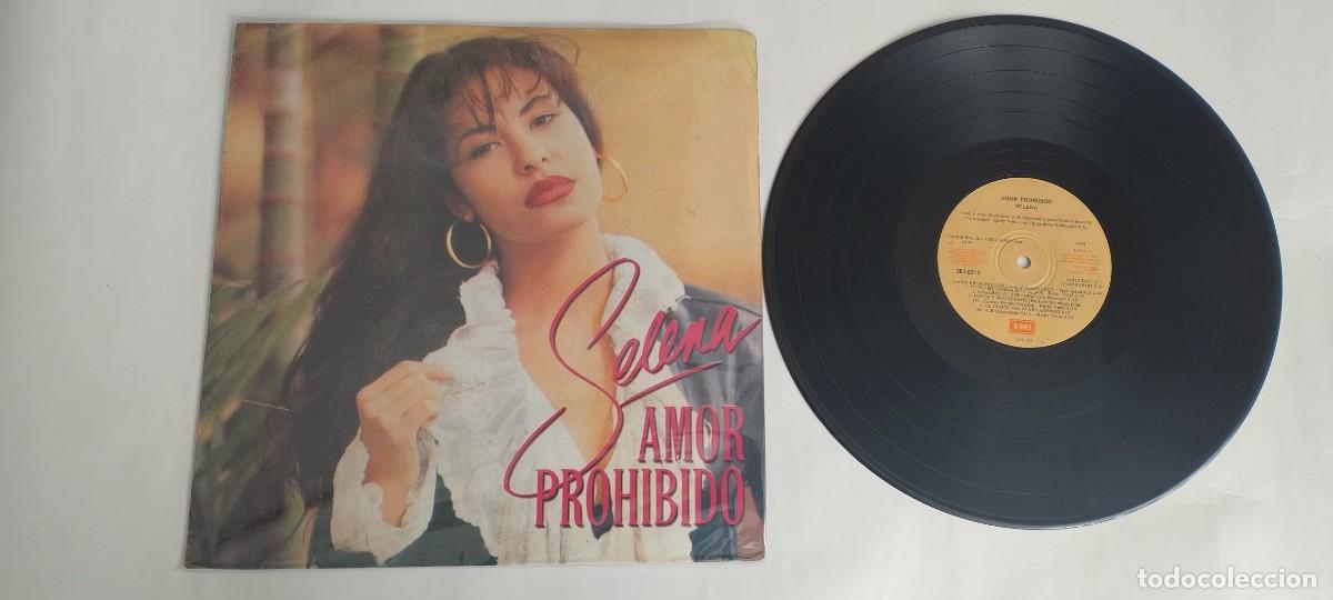 Discos de vinilo: Selena Amor Prohibido Disco lp - Foto 1