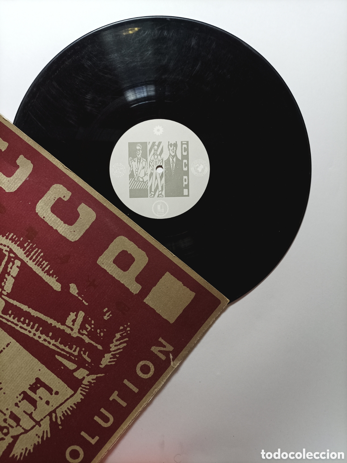 Discos de vinilo: CCP. A SOLUTION. 1987. MAXI SINGLE DISCO VINILO. - Foto 3