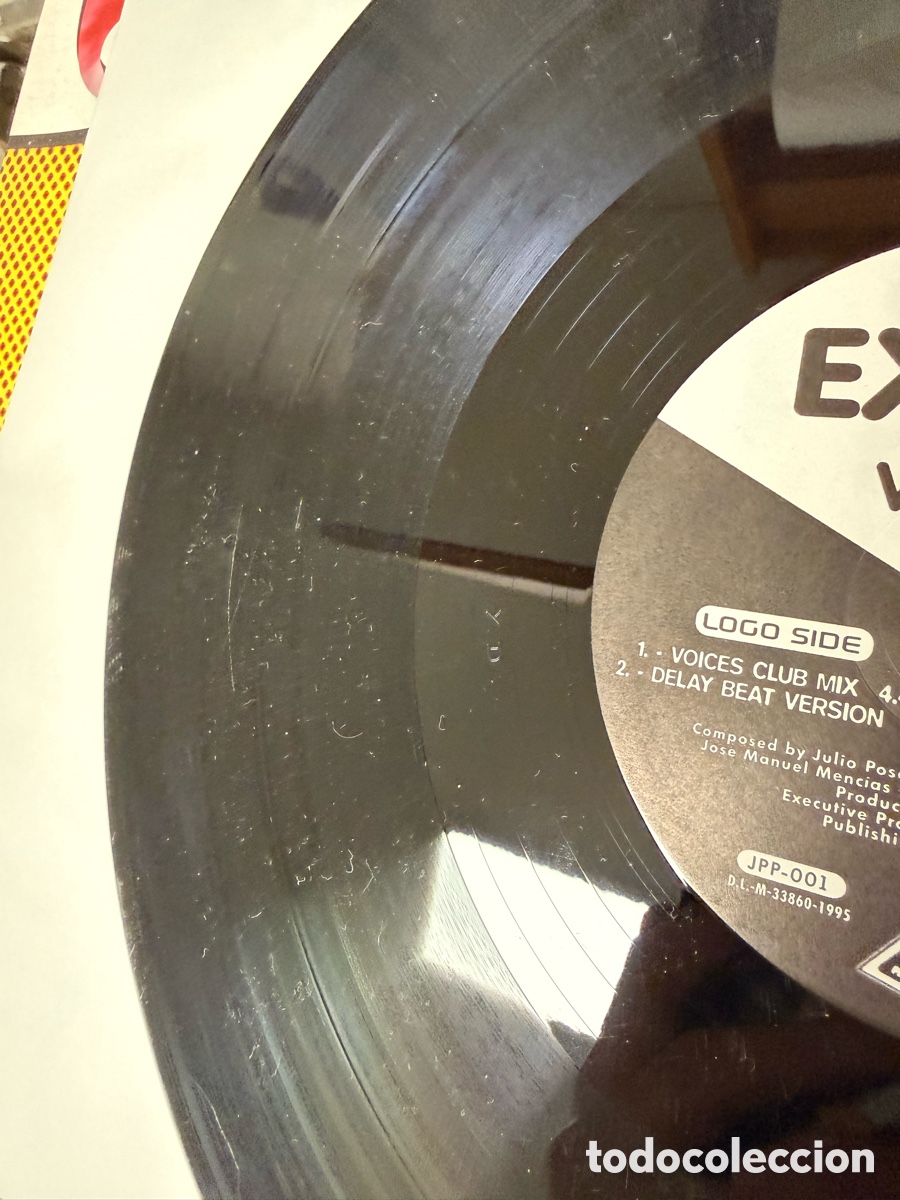 Discos de vinilo: Disco vinilo Extra Voices, Julio Posadas - Foto 4