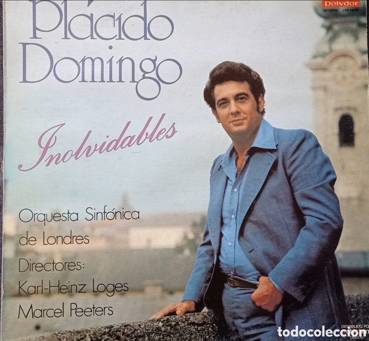 Discos de vinilo: Pl&aacute;cido Domingo, Inolvidables - Foto 1