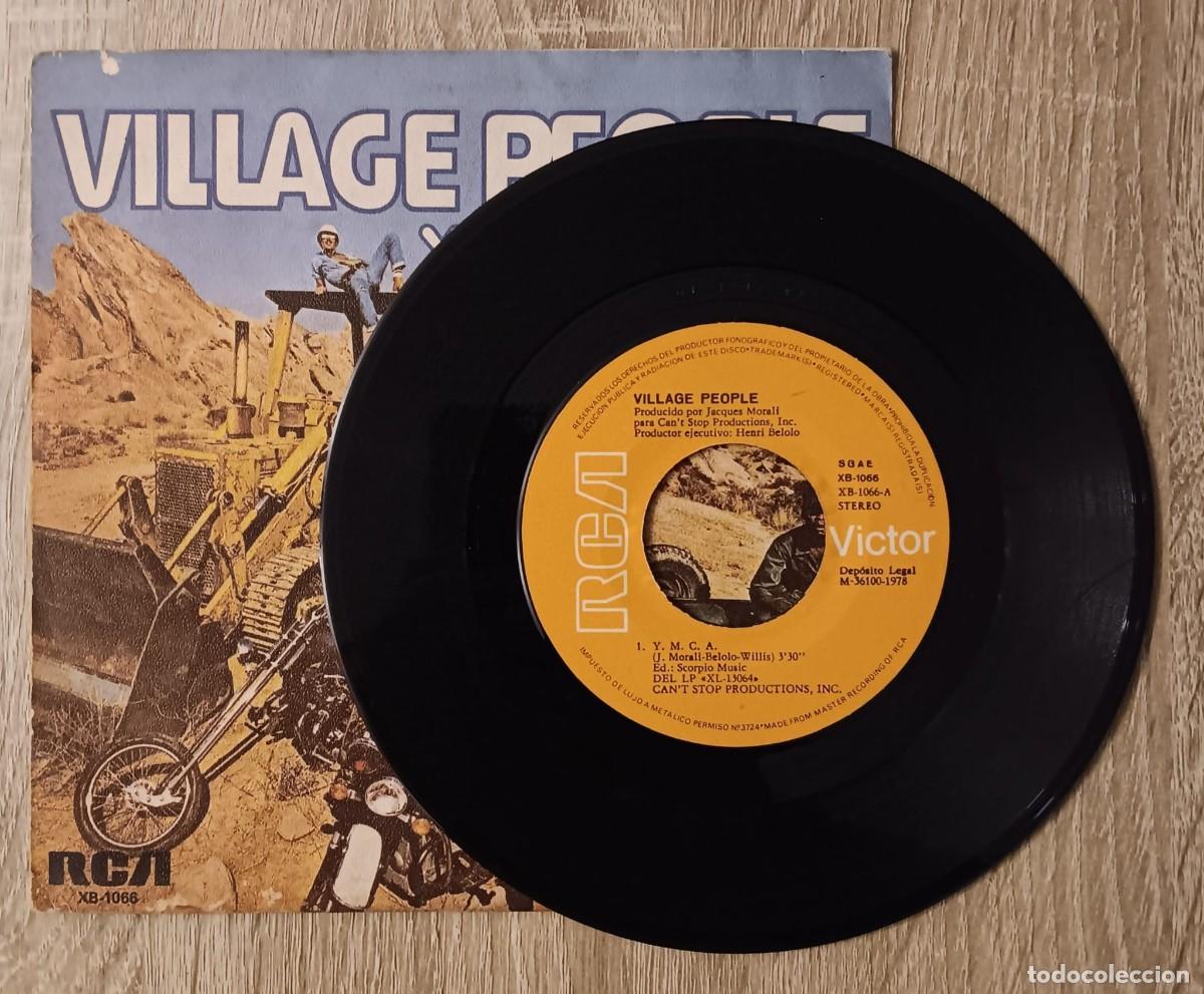 Discos de vinilo: SINGLE DISCO VINILO VILLAGE PEOPLE RCA 1978 - Foto 2