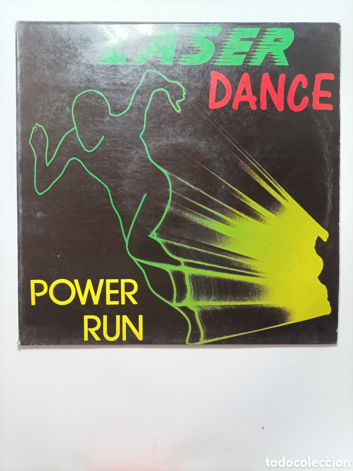Discos de vinilo: LASER DANCE. POWER RUN. MAXI MUSIC. MAXI SINGLE DISCO VINILO. - Foto 1
